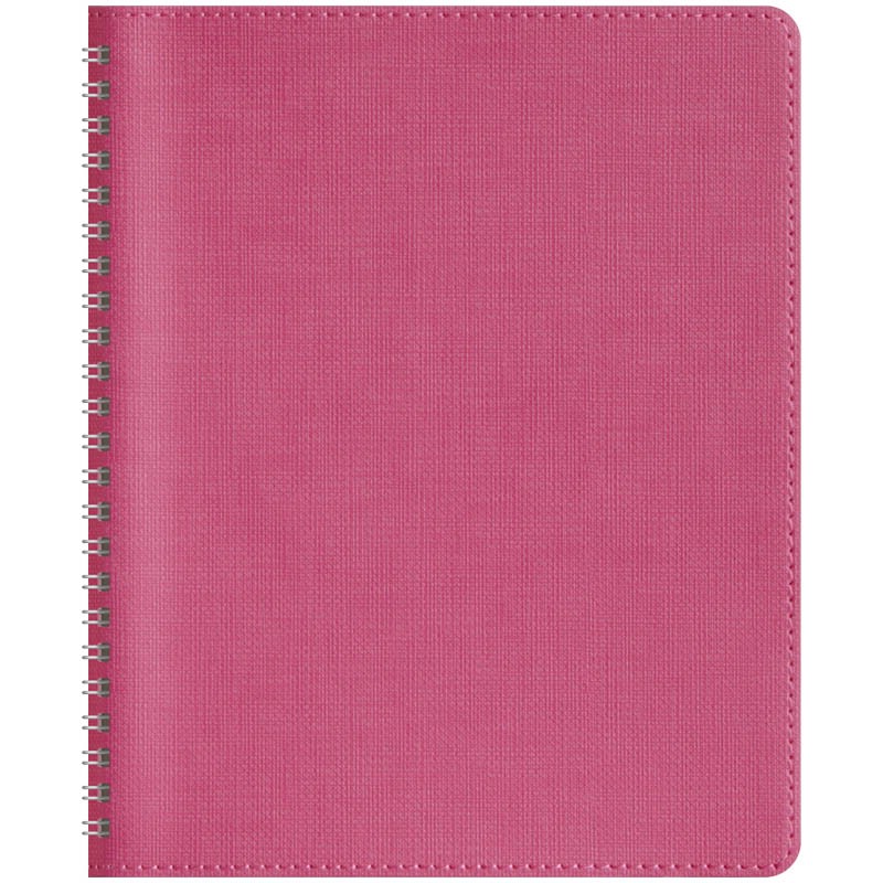 Бизнес-блокнот А5 80 л, на гребне, кожзам OfficeSpace 