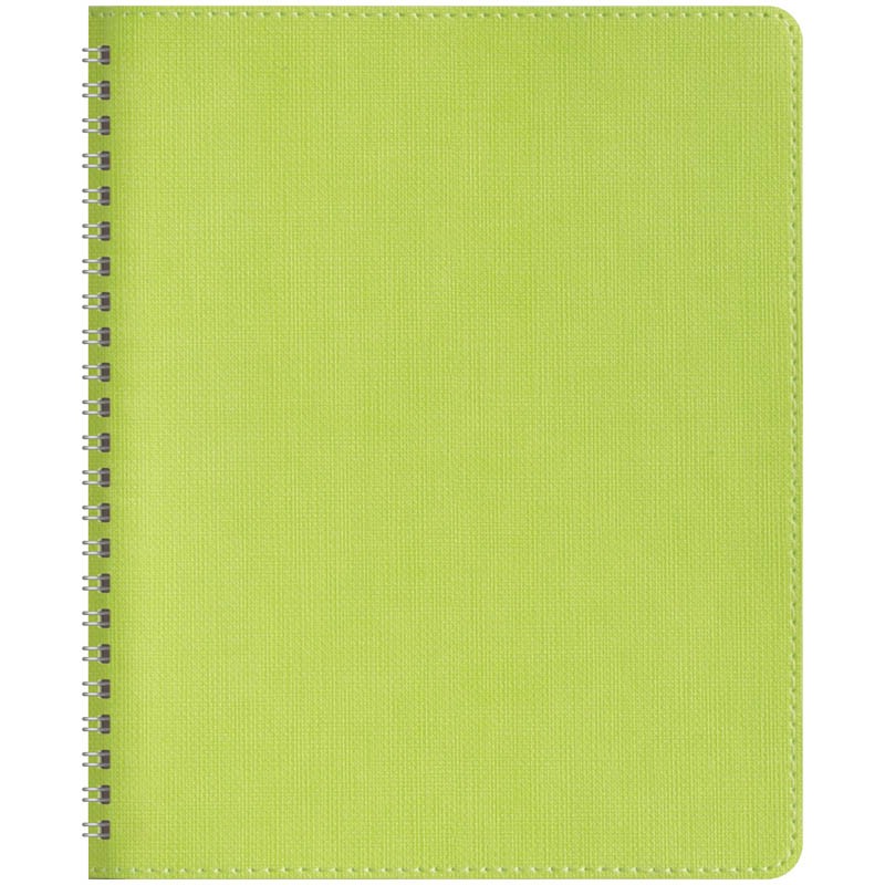 Бизнес-блокнот А5 80 л, на гребне, кожзам OfficeSpace 