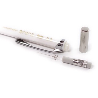 Карандаш механический PENTEL Orenz, белый корпус, 0.2 мм 2
