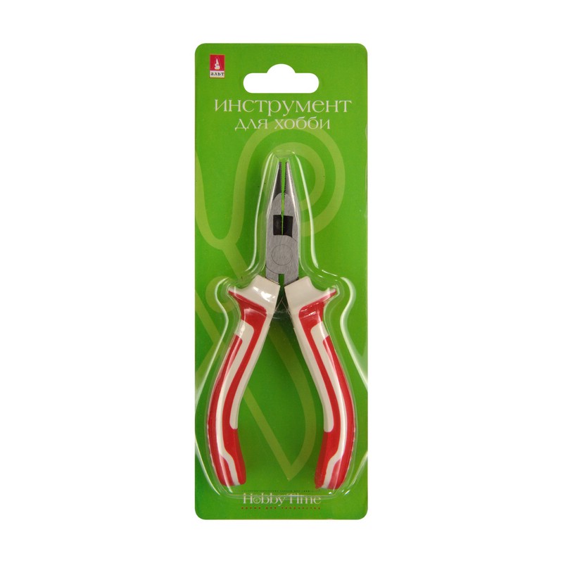 Тонкогубцы комбинированные, 125 мм Hobby Time, цвет серый