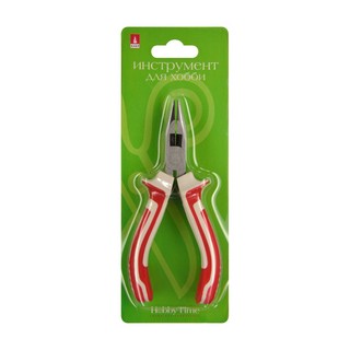 Тонкогубцы комбинированные, 125 мм Hobby Time, цвет серый