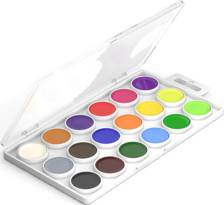 Краски акварельные EK ArtBerry, с уф-защитой яркости, 18 цветов 2