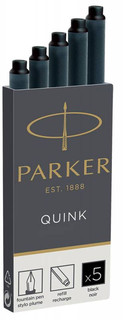 Картридж для перьевой ручки Parker Ink Cartridges Quink Ink Z11, черный