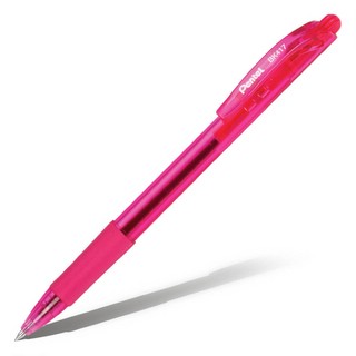 Ручка шариковая розовая Pentel Bolly 0.7 мм автоматическая