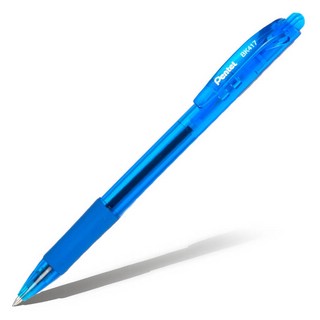 Ручка шариковая голубая Pentel Bolly 0.7 мм автоматическая