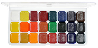 Луч Акварель художественная De Luxe 24 цвета 2