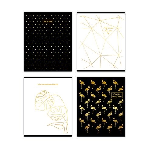 Тетрадь общая А5 скоба 48л. клетка 'Идеально для тебя' 