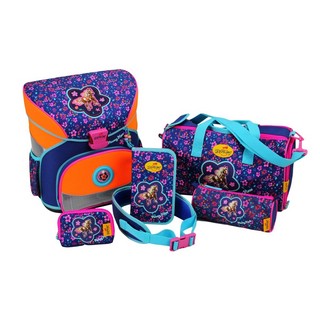 Школьный ранец DerDieDas XS Flowery Horse с наполнением 1