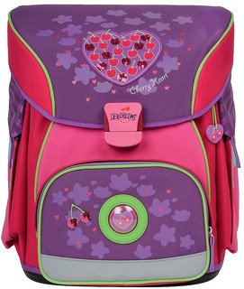 Ранец с наполнением DerDieDas xLIGHT Вишневое сердце 2