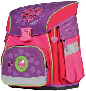 Ранец с наполнением DerDieDas xLIGHT Вишневое сердце 3