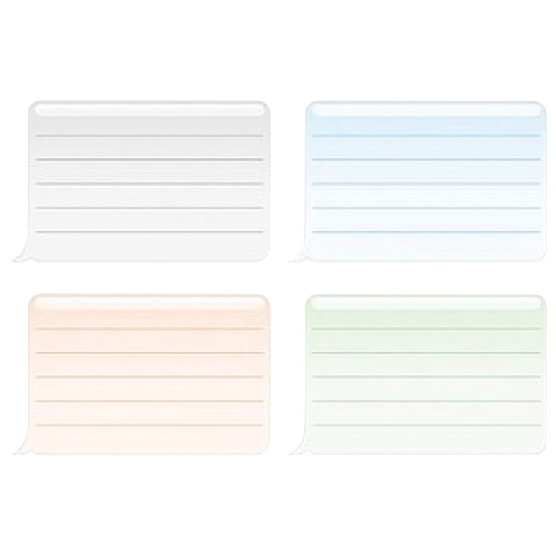 Наклейка для тетрадей 'Универсальная', комплект 16 штук, 165 х 200 мм