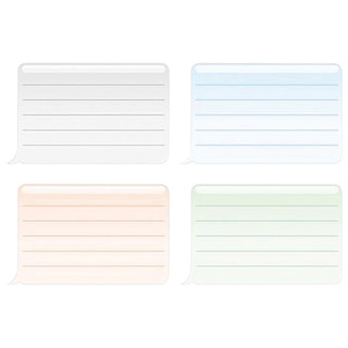 Наклейка для тетрадей 'Универсальная', комплект 16 штук, 165 ...