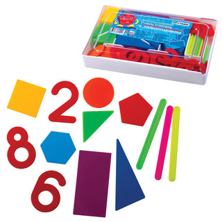 Касса счётных материалов Стамм 'Учись считать' с пятиугольником
