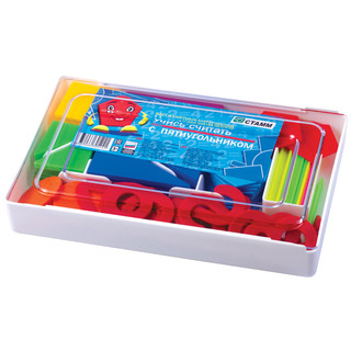 Касса счётных материалов Стамм 'Учись считать' с пятиугольником 3