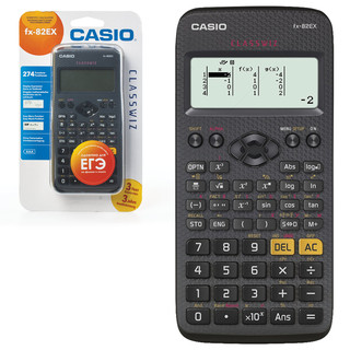 Научный калькулятор Casio Classwiz FX-82EX-S-ET-V, черный 1