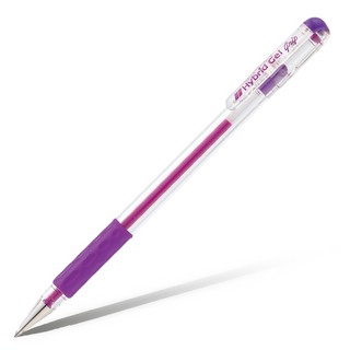 Ручка гелевая Pentel Hybrid Gel Grip 0.6 мм, фиолетовая