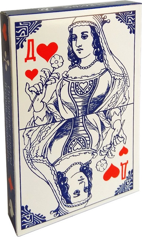 Игральные карты Домино 36 карт атласные