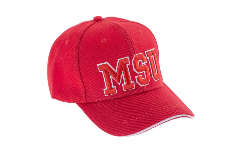 Бейсболка классическая с логотипом МГУ имени М.В. Ломоносова (лат)