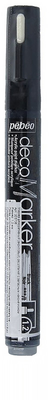 Pebeo Маркер декоративный decoMarker цвет черный 205736
