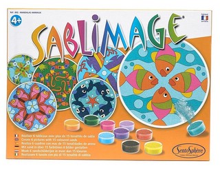 Песочные картинки 'Мандала Животные' Sentosphere 2