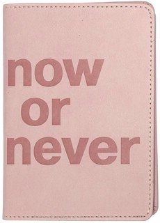 Обложка для автодокументов 'Now, pink', искусственная кожа (IDL007)