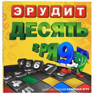 Настольная игра Эрудит: Десять в ряд 1