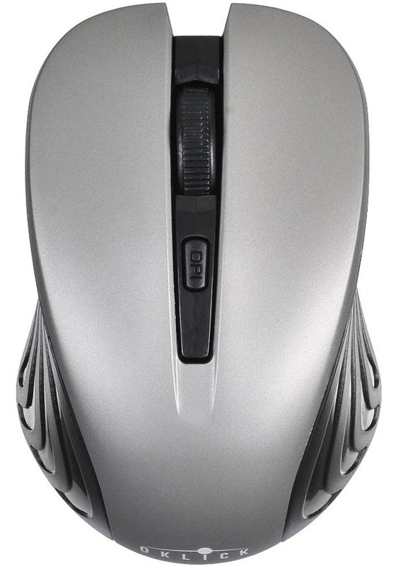 Мышь Oklick 545MW, Black Gray, цвет черный, серый