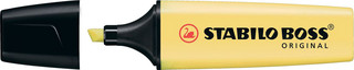 STABILO Текстовыделитель Boss Original Pastel цвет ваниль