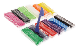 Erich Krause Пластилин ArtBerry, с алоэ вера, со стеком, 12 цветов. 2