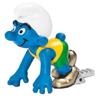Schleich Фигурка Гном смурф бегун 20741