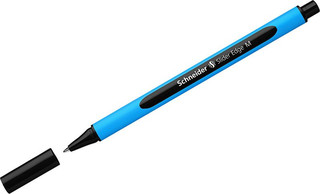 Ручка шариковая Schneider Slider Edge M, трехгранная, 1 мм, цвет корпуса: голубой, цвет чернил: черный, 10 шт