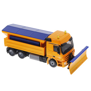Siku Снегоуборочная машина Mercedes-Actros, цвет желтый