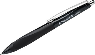 Ручка шариковая автоматическая Schneider Haptify, 1 мм, цвет корпуса: черный, цвет чернил: черный