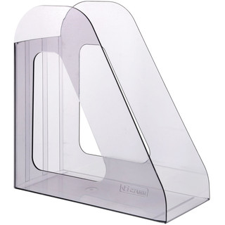 Лоток для бумаг вертикальный 'Фаворит' серый, артикул ЛТ703