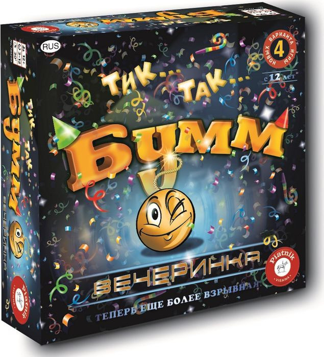 Настольная игра Тик-так бумм Вечеринка, Piatnik