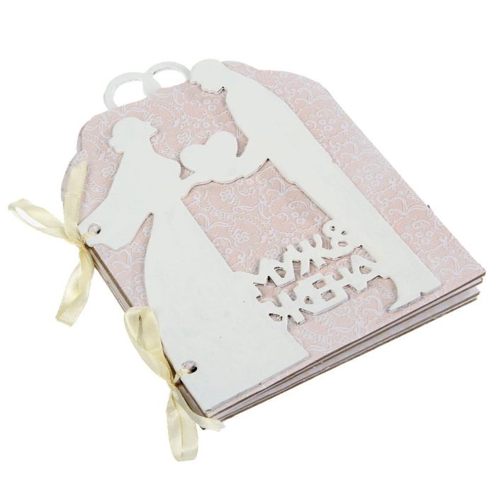 Альбом-заготовка для скрапбукинга 'Свадьба' 12.5х19 см, арт.1227809