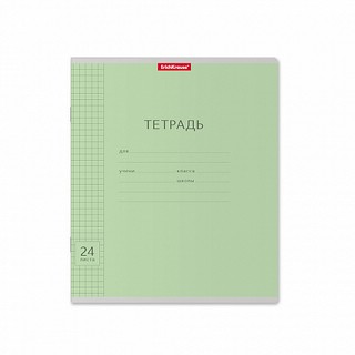 Тетрадь А5, 24 листа, клетка ErichKrause, цвет в ассортименте 2