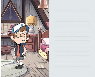 Гравити Фолз Блокнот А5. Мистер крутой! 5