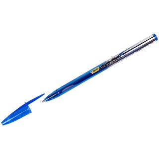 Ручка гелевая Bic "Crystal Gel+" синяя 0.5 мм