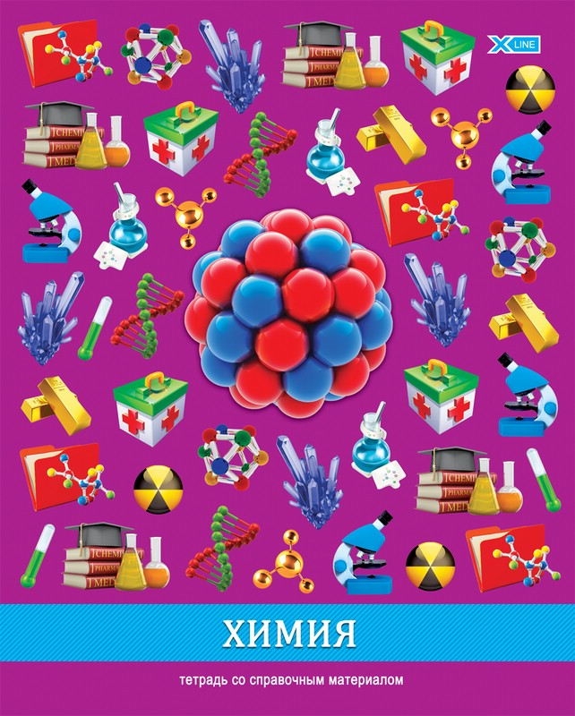 Тетрадь предметная Химия, 36 листов, клетка