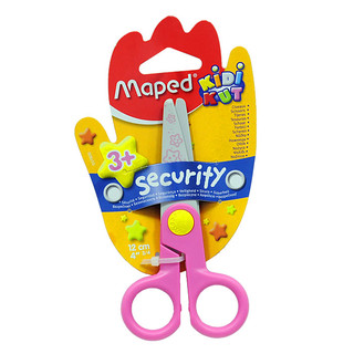 Ножницы Maped детские 'Security', 12 см, цвет: двуцветные  2