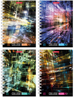 Тетрадь на спирали, А5, 120 листов, клетка ErichKrause