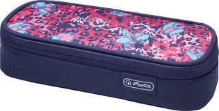 Пенал-косметичка be.bag CUBE Going Wild, цвет черно-розовый