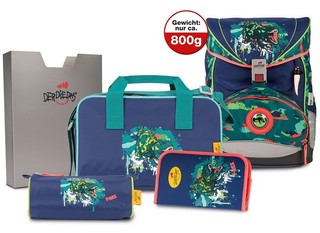 Ранец с наполнением DerDieDas Ergoflex Тиранозавр 1