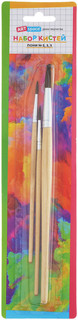Набор круглых кистей, пони, 3 шт. ArtSpace