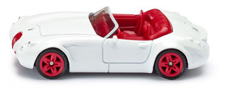 Автомобиль Wiesmann Roadster MF5 спортивный, белый с красным