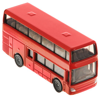 Автобус двухэтажный, красный