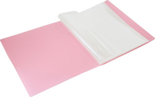 Папка с файлами Gems А4 20 листов цвет светло-розовый 2
