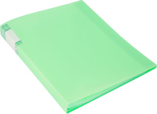 Бюрократ Папка с файлами Gems А4 60 листов цвет светло-зеленый