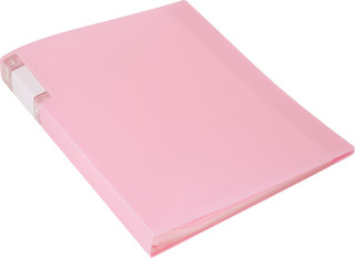 Бюрократ Папка с файлами Gems А4 60 листов цвет светло-розовый